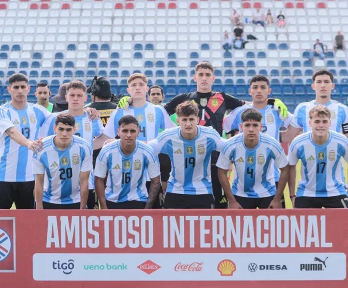 Con aporte funense, la sub 20 de Mascherano goleó a Paraguay